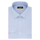 Men's Chaps Regular Fit Comfort Stretch Spread Collar Dress Shirt, Size: 17.5-34/35, Med Blue