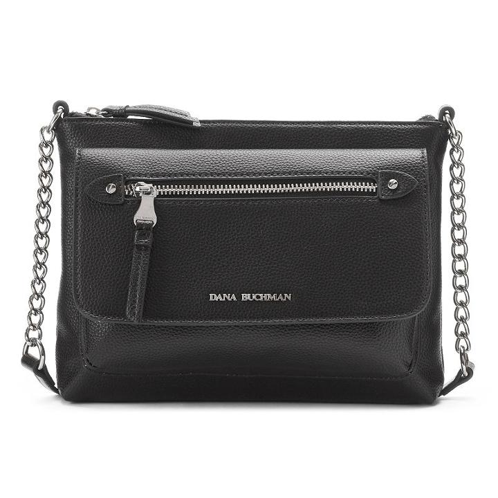 Dana Buchman Helene Crossbody Bag, Women's, Black
