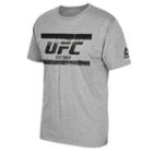 Men's Reebok Ufc Distressed Tee, Size: Xl, Grey