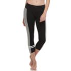 Juniors' So&reg; Colorblock Crop Yoga Leggings, Teens, Size: Medium, Oxford