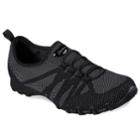 Skechers Relaxed Fit Bikers Get With Knit Women's Shoes, Size: 11, Grey (charcoal)