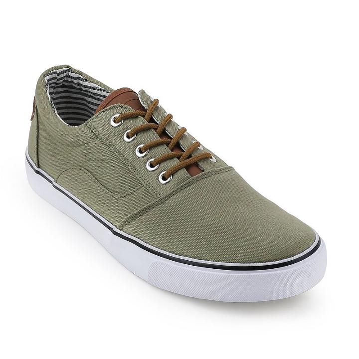 Unionbay Oak Harbor Men's Sneakers, Size: Medium (12), Beig/green (beig/khaki)