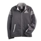 Boys 8-20 Adidas League Track Jacket, Size: Large, Dark Grey