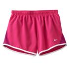 Girls 7-16 Nike Performance Shorts, Size: Large, Dark Red