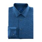 Men's Apt. 9&reg; Slim-fit Premier Flex Collar Stretch Dress Shirt, Size: 17.5-32/33, Light Blue