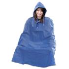 Ventura Rain Poncho, Adult Unisex, Blue