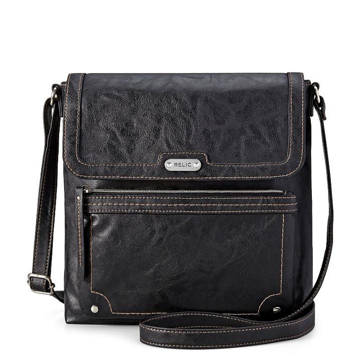 Relic Evie Flap Crossbody Bag, Women's, Black