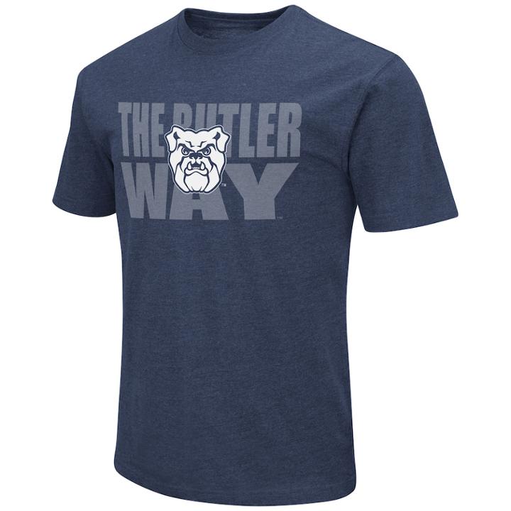 Men's Butler Bulldogs Motto Tee, Size: Xl, Med Blue