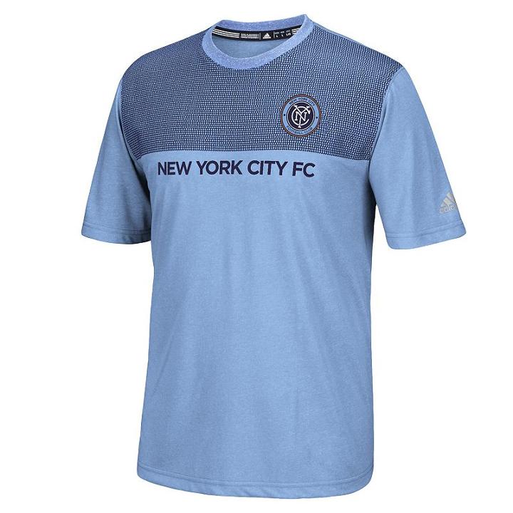 Men's Adidas New York City Fc Wordmark Mls Jersey, Size: Xl, Blue