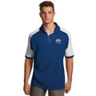 Men's Antigua Edmonton Oilers Century Polo, Size: Medium, Dark Blue