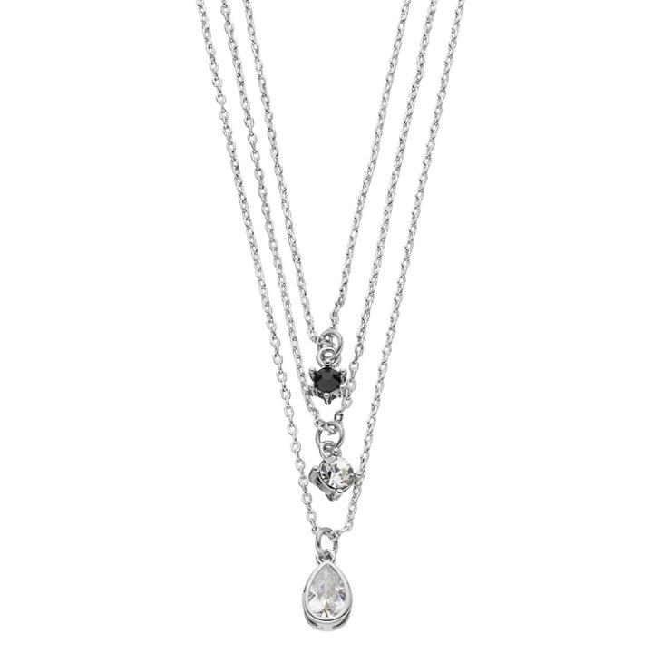 Lc Lauren Conrad Triple Pendant Necklace, Women's, Oxford