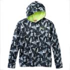 Boys 4-7 Puma Geo Performance Fleece Hoodie, Boy's, Size: 5, Med Grey