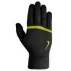 Men's Nike Stripe Knit Tech Gloves, Size: L/xl, Black