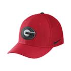 Adult Nike Georgia Bulldogs Aerobill Flex-fit Cap, Men's, Red