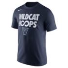Men's Nike Villanova Wildcats Basketball Tee, Size: Large, Blue (navy)