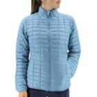 Women's Adidas Outdoor Skyloft Insulated Puffer Jacket, Size: Small, Med Blue