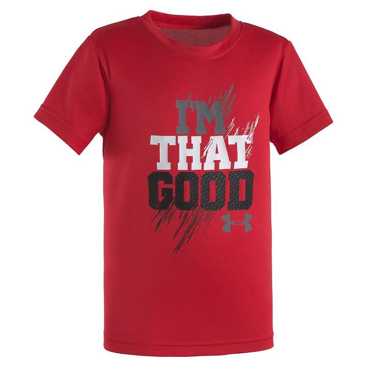 Boys 4-7 Under Armour I'm That Good Tee, Boy's, Size: 6, Red