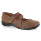 Easy Street Mary Women's Flats, Size: 8 Ww, Dark Brown