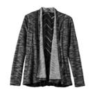 Girls Plus Size 2hip Lace Back Knit Cardigan, Girl's, Size: M Plus, Black