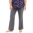 Plus Size Maternity Oh Baby By Motherhood&trade; Secret Fit Belly&trade; Slim Bootcut Pants, Women's, Size: 2xl, Dark Grey