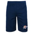 Boys 8-20 Oklahoma City Thunder Free Throw Shorts, Size: L 14-16, Blue (navy)