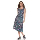 Women's Croft & Barrow&reg; Smocked Tank Dress, Size: Xl, Dark Blue