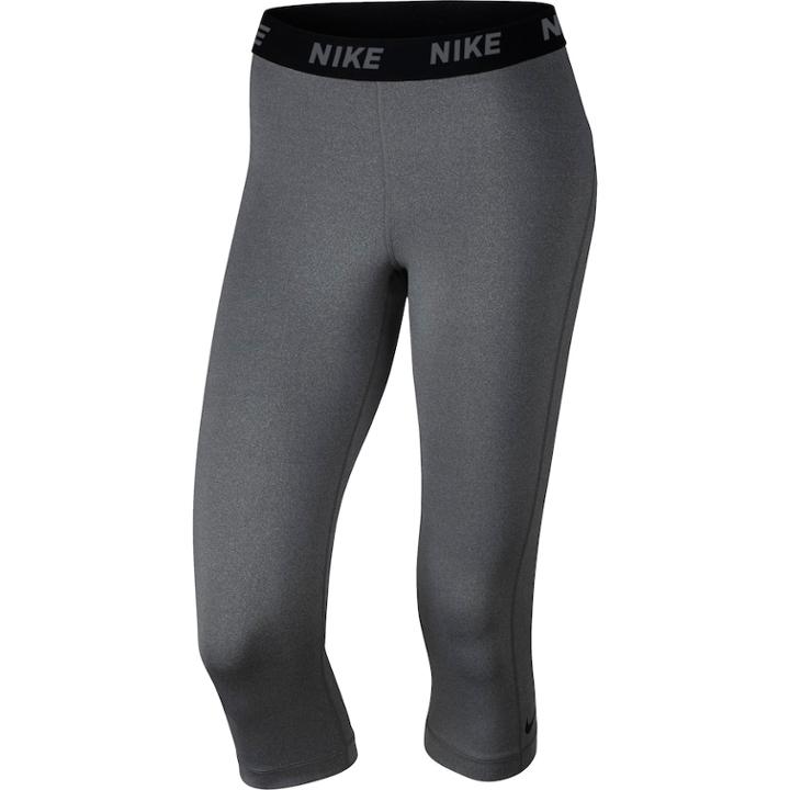 Women's Nike Cool Victory Dri-fit Base Layer Running Capris, Size: Medium, Grey Other