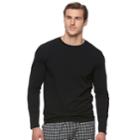 Big & Tall Apt. 9&reg; Premier Flex Classic-fit Stretch Crewneck Tee, Men's, Size: L Tall, Black