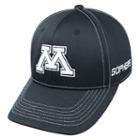 Adult Top Of The World Minnesota Golden Gophers Dynamic Performance One-fit Cap, Men's, Black