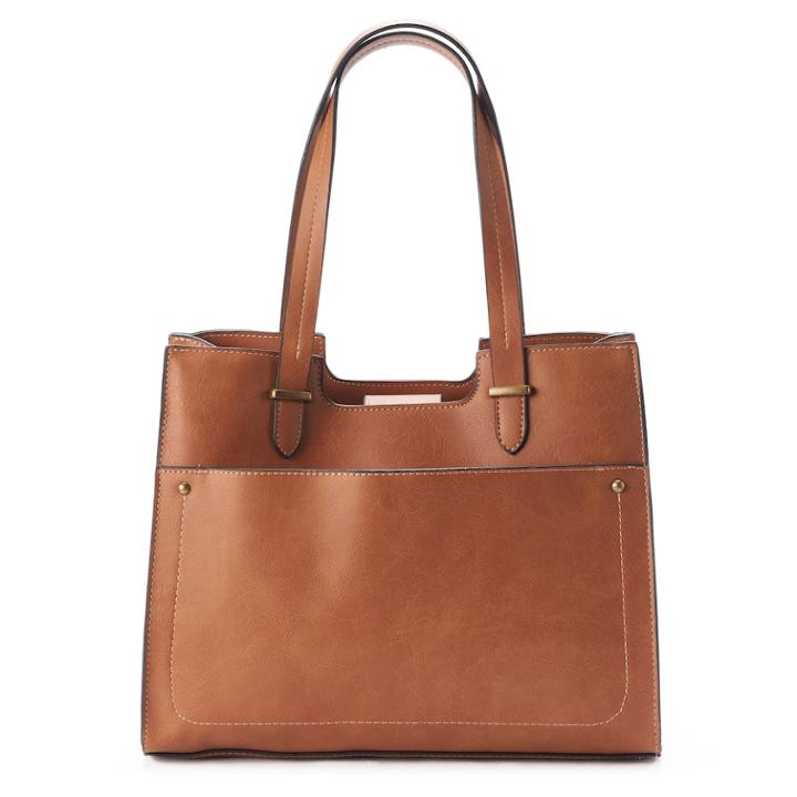 Mondani Arcadia Shopper Tote, Women's, Dark Red