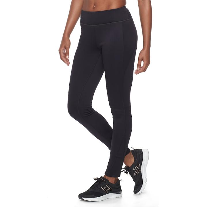 Women's Tek Gear&reg; Performance Fleece Leggings, Size: Xs, Black