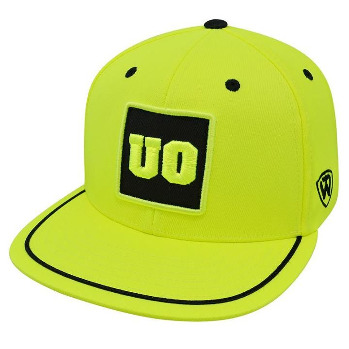Adult Top Of The World Oregon Ducks Clubhouse Snapback Cap, Men's, Brt Yellow