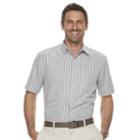 Men's Croft & Barrow&reg; Classic-fit Microfiber Easy-care Button-down Shirt, Size: Xxl, Grey