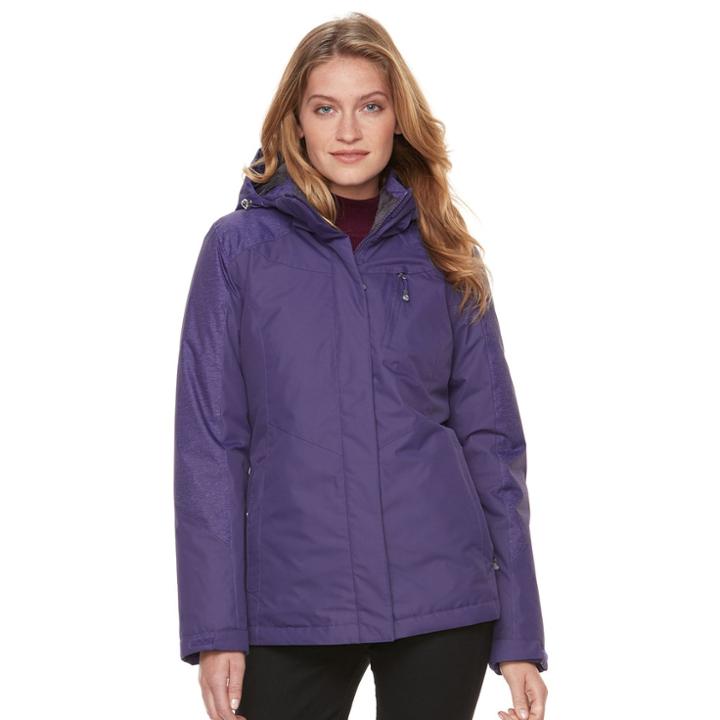 Women's Zeroxposur Insulated Jacket, Size: Large, Drk Purple