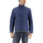 Men's Adidas Flyloft Down Packable Ripstop Puffer Jacket, Size: Medium, Med Blue