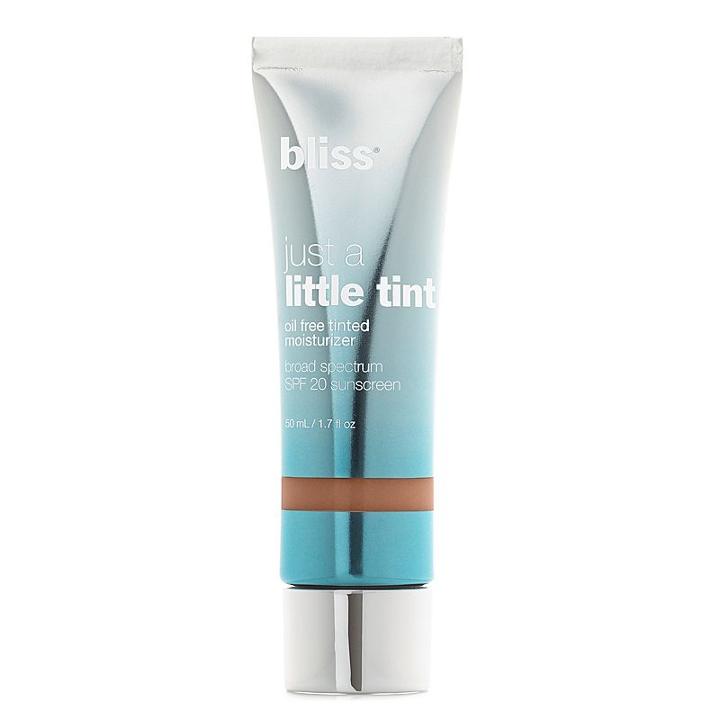 Bliss Just A Little Tint Oil Free Tinted Moisturizer + Spf 20, Beig/green (beig/khaki)