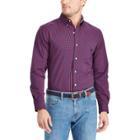 Men's Chaps Classic-fit Patterned Easy-care Stretch Button-down Shirt, Size: Xxl, Red