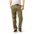 Men's Dockers D3 Classic-fit Washed Khaki Flat-front Pants, Size: 38x29, Lt Green
