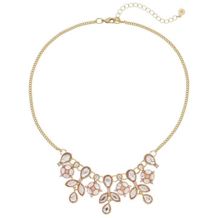 Lc Lauren Conrad Drop Statement Necklace, Women's, Pink