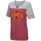 Women's Campus Heritage Iowa State Cyclones On The Break Tee, Size: Medium, Med Red