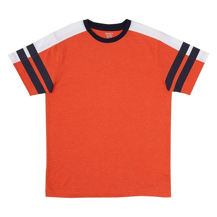 Boys 8-20 French Toast Pieced Tee, Boy's, Size: Medium, Drk Orange