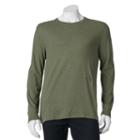 Men's Sonoma Goods For Life&trade; Weekend Modern-fit Crewneck Tee, Size: Small, Dark Green