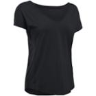 Women's Under Armour Studio Tee, Size: Large, Black