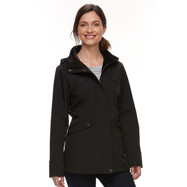 Women's Zeroxposur Soft Shell Jacket, Size: Small, Black