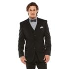 Big & Tall Chaps Performance Classic-fit Wool-blend Comfort Stretch Suit Jacket, Men's, Size: 46 X-long, Black