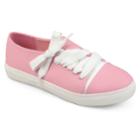 Journee Collection Sway Women's Sneakers, Size: Medium (12), Light Pink