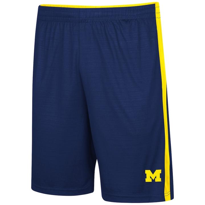 Men's Colosseum Michigan Wolverines Shorts, Size: Xxl, Oxford