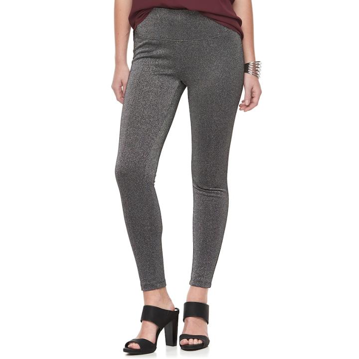Women's Apt. 9&reg; Tummy Control Pull-on Leggings, Size: Medium, Other Clrs
