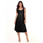 Women's Lc Lauren Conrad Crochet Midi Dress, Size: Medium, Black