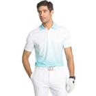 Men's Izod Classic-fit Dip-dye Ombre Performance Golf Polo, Size: Xl, Blue Other